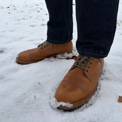 Viberg Service Boot BCT in Horween Oak Chromepak