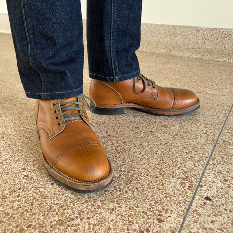 Viberg Service Boot BCT in Horween Oak Chromepak