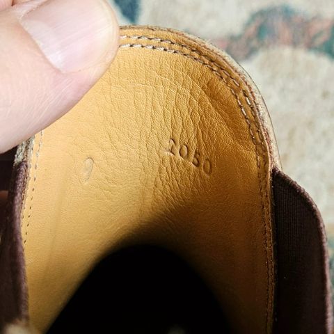 Viberg Chelsea in Horween Rowdy Dachshund