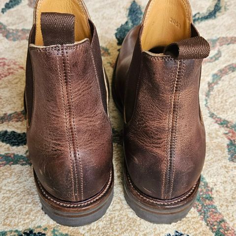 Viberg Chelsea in Horween Rowdy Dachshund