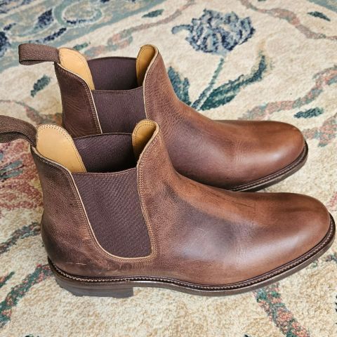 Viberg Chelsea in Horween Rowdy Dachshund