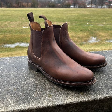 Viberg Chelsea in Horween Rowdy Dachshund