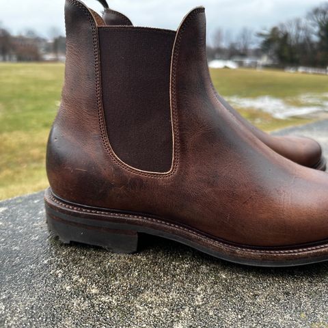 Viberg Chelsea in Horween Rowdy Dachshund