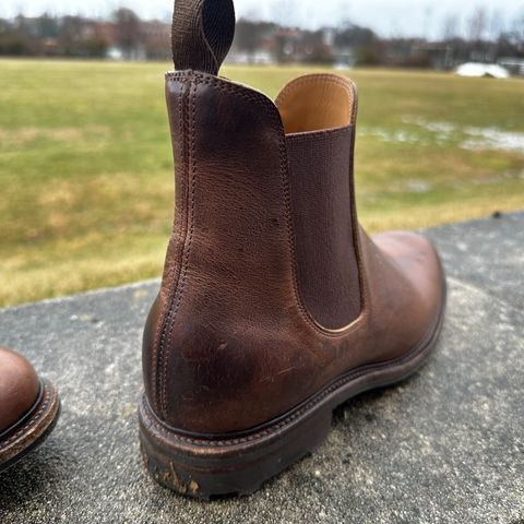 Viberg Chelsea in Horween Rowdy Dachshund
