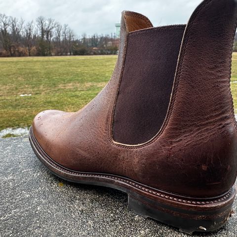Viberg Chelsea in Horween Rowdy Dachshund