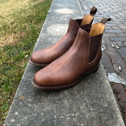 Viberg Chelsea in Horween Rowdy Dachshund