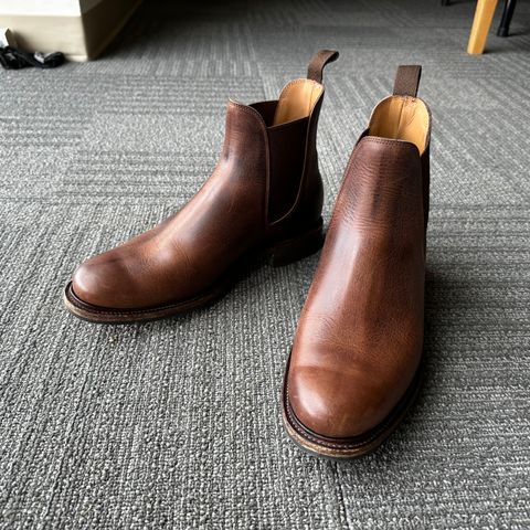 Viberg Chelsea in Horween Rowdy Dachshund