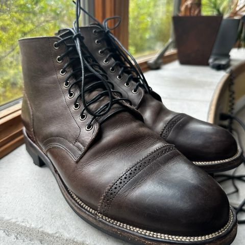 Viberg Service Boot PCT in Maryam 1071 Port Vitello Calf Nubuck
