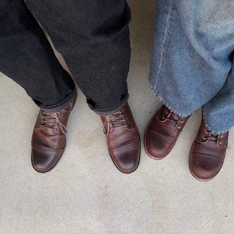 Viberg Service Boot PCT in Maryam Port 1071 Vitello Calf Nubuck