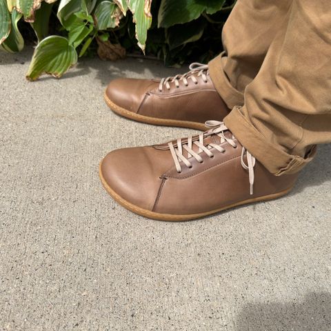 GORAL Barefoot SMUGS in Horween Natural Chromexcel