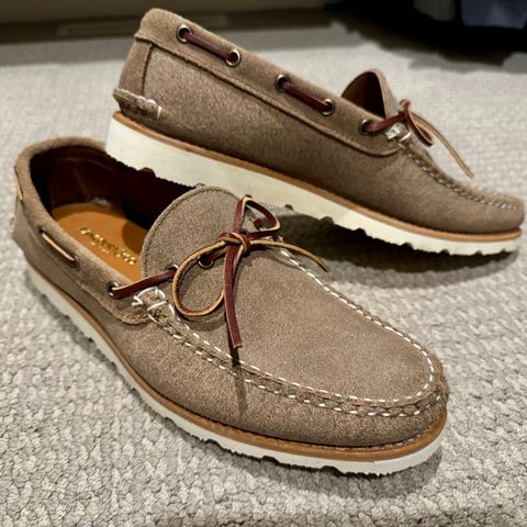 Rancourt & Co. Gilman Camp Moc in Horween Marine Field Roughout