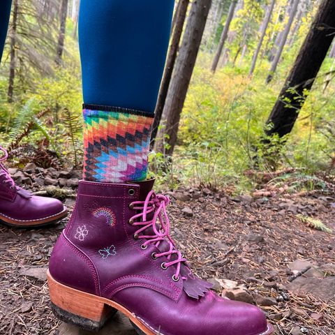 Frank's Frontier Packer MTO in Horween Cypress Tokyo Purple