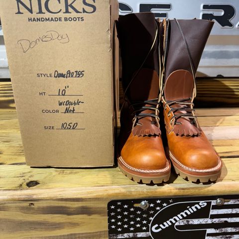 Nicks DomePro in Wickett & Craig Natural Double Stuffed