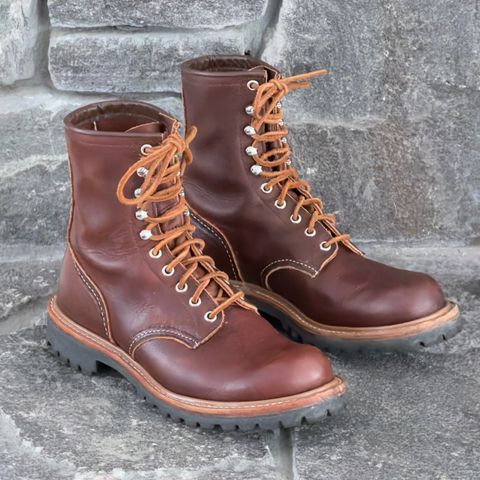 Red Wing Logger in S.B. Foot Briar Oil Slick