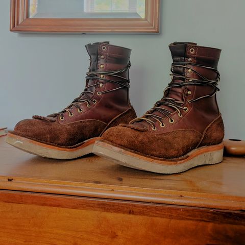 Frank's Rainier in Seidel Chocolate Oil Tan & Seidel Chocolate Oil Tan Roughout