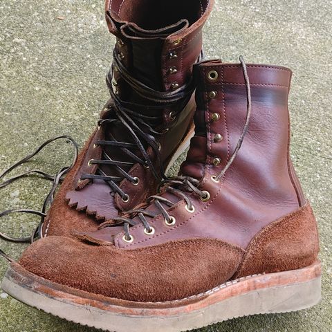 Frank's Rainier in Seidel Chocolate Oil Tan & Seidel Chocolate Oil Tan Roughout