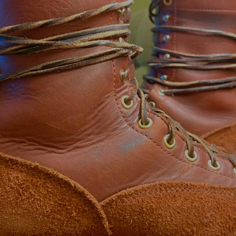 Frank's Rainier in Seidel Chocolate Oil Tan & Seidel Chocolate Oil Tan Roughout