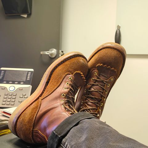 Frank's Rainier in Seidel Chocolate Oil Tan & Seidel Chocolate Oil Tan Roughout