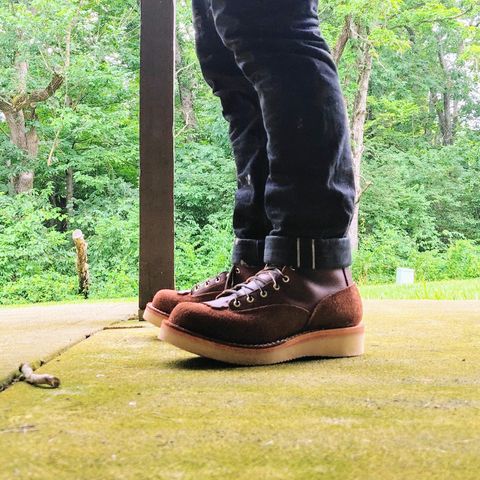 Frank's Rainier in Seidel Chocolate Oil Tan & Seidel Chocolate Oil Tan Roughout