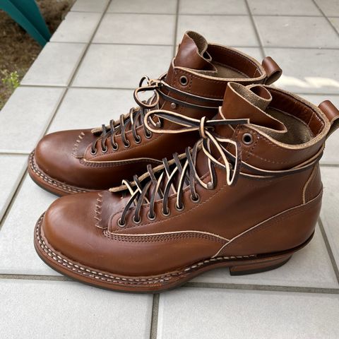White's 350 Cutter in Horween British Tan Chromexcel