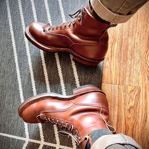 White's 350 Cutter in Horween British Tan Chromexcel