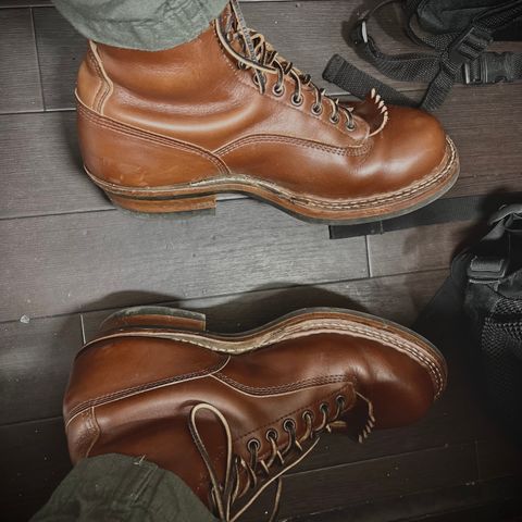 White's 350 Cutter in Horween British Tan Chromexcel