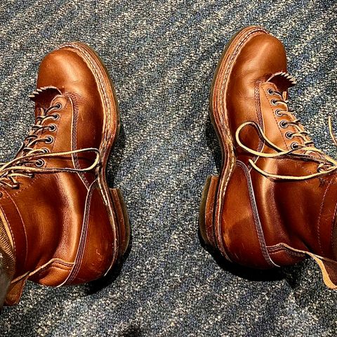 White's 350 Cutter in Horween British Tan Chromexcel