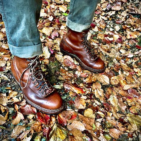 White's 350 Cutter in Horween British Tan Chromexcel