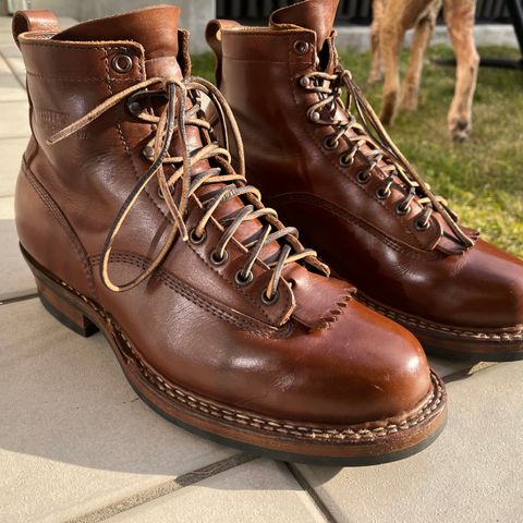 White's 350 Cutter in Horween British Tan Chromexcel