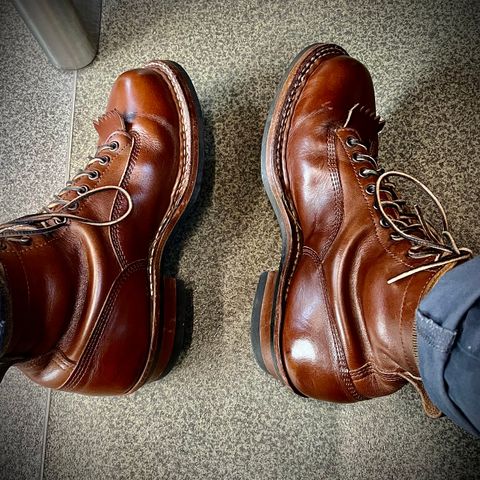 White's 350 Cutter in Horween British Tan Chromexcel