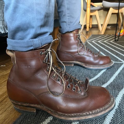 White's 350 Cutter in Horween British Tan Chromexcel