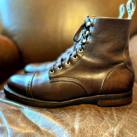 Unmarked DB Hunter Cap Toe in Horween Brown Chromexcel