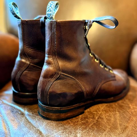 Unmarked DB Hunter Cap Toe in Horween Brown Chromexcel