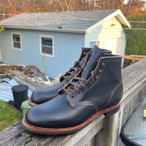 Red Wing Beckman Flatbox in S.B. Foot Black Klondike