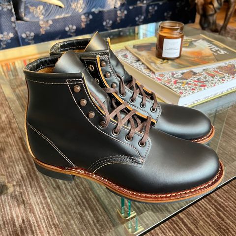 Red Wing Beckman Flatbox in S.B. Foot Black Klondike