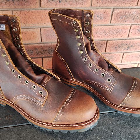 Truman Upland Boot in Seidel Tobacco Snakebite