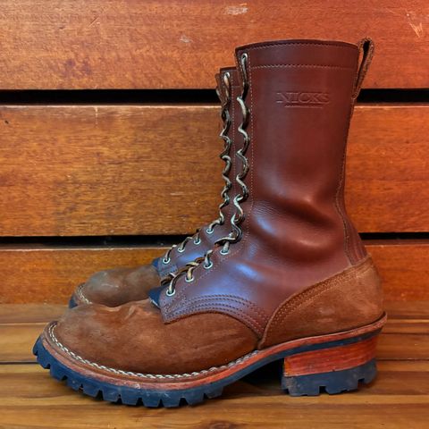 Nicks BuilderPro in Seidel 1964 Brown Roughout & Seidel 1964 Brown Smooth