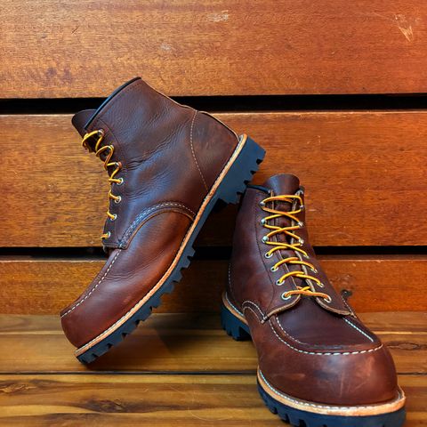 Red Wing Roughneck in S.B. Foot Briar Oil Slick