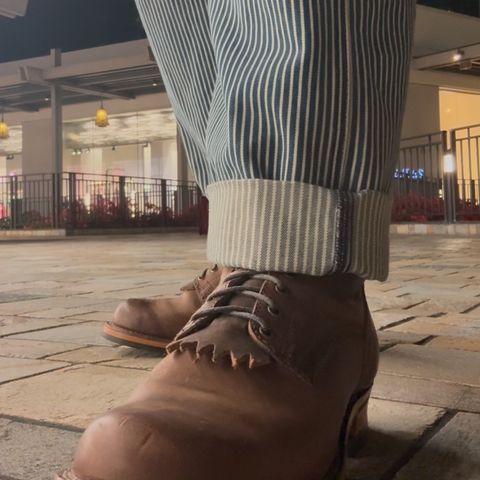 Drew's 8-inch Work Boot in Rowdy Smooth