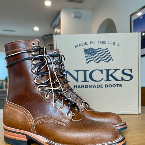 Nicks MTO in Ember Waxed Flesh