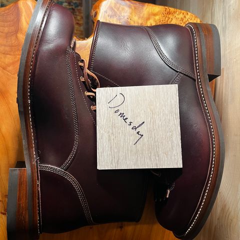 Caswell Carver in Wickett & Craig Chestnut Oiled Latigo