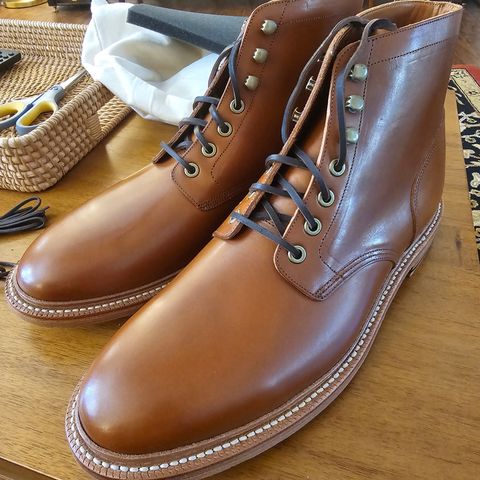 Grant Stone Diesel Boot in Badalassi Carlo Saddle Tan Minerva