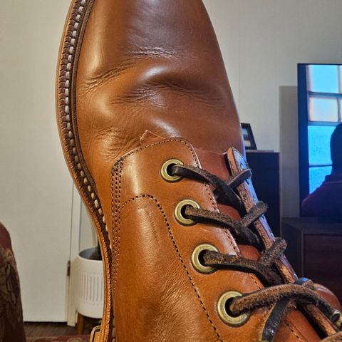 Grant Stone Diesel Boot in Badalassi Carlo Saddle Tan Minerva