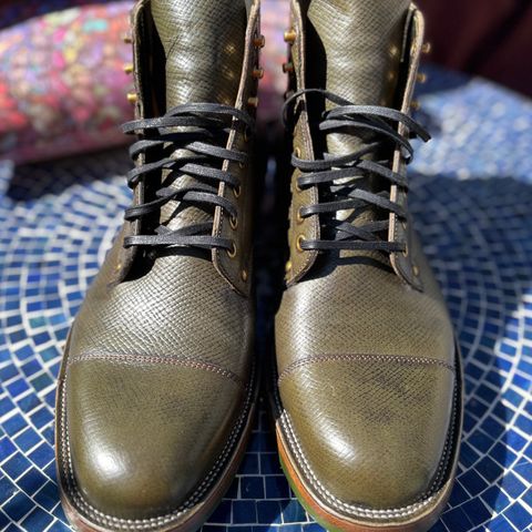 Iron Boots Type 1 in 1786 Russian Reindeer Hide