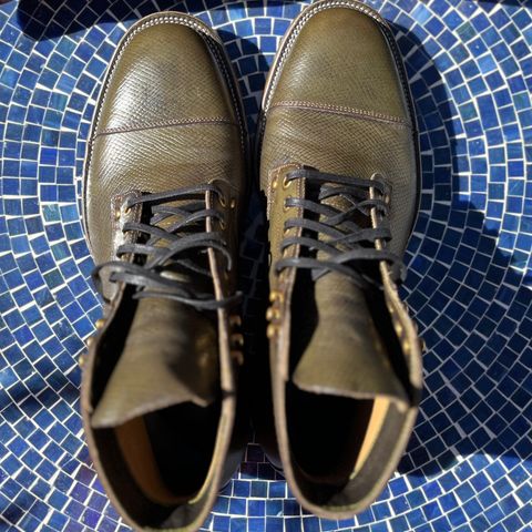 Iron Boots Type 1 in 1786 Russian Reindeer Hide