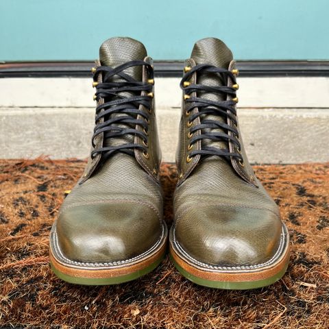 Iron Boots Type 1 in 1786 Russian Reindeer Hide