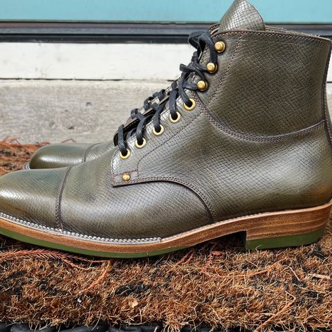 Iron Boots Type 1 in 1786 Russian Reindeer Hide