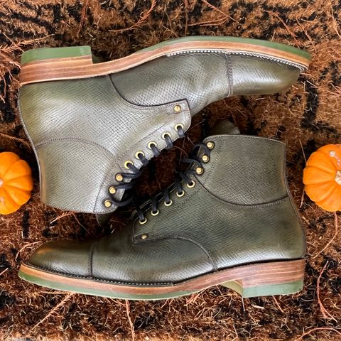Iron Boots Type 1 in 1786 Russian Reindeer Hide