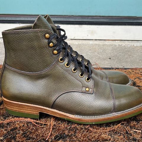 Iron Boots Type 1 in 1786 Russian Reindeer Hide