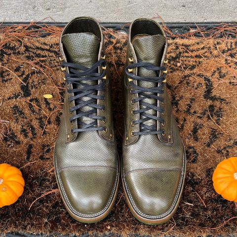 Iron Boots Type 1 in 1786 Russian Reindeer Hide